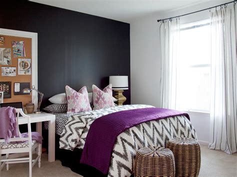 Purple bedroom design for teenage girl. Purple Bedrooms: Pictures, Ideas & Options | HGTV