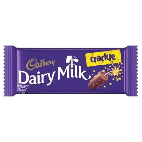 Cadbury Dairy Milk Crackle Chocolate Bar 36 G Jiomart Express