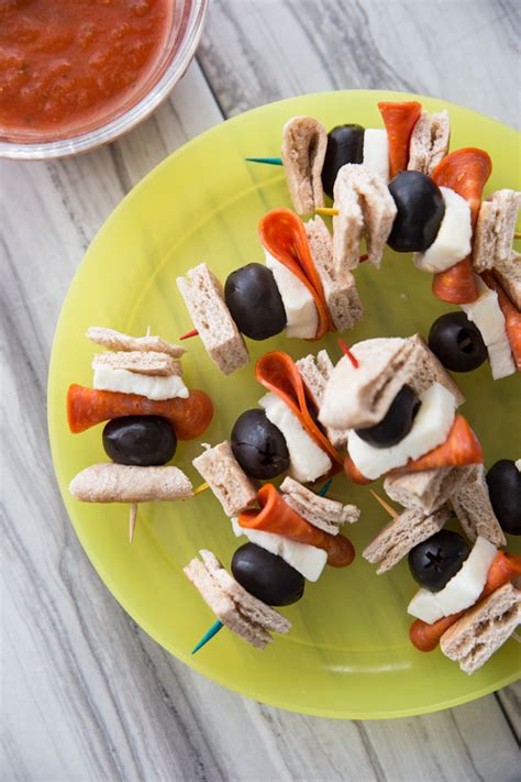 And, to reverse the situation, you can just bring the best healthy snacks for your children. Pizza Kebabs | Healthy Ideas for Kids