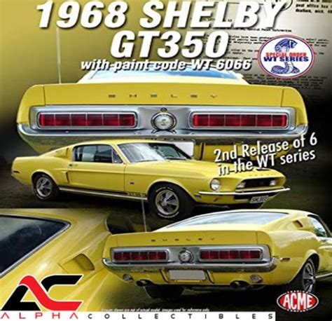 Alpha Collectibles Ford Models Acme A1801806 1968 Ford Shelby