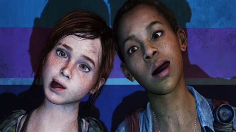 Ellie X Riley Romance The Last Of Us Left Behind Dlc Youtube