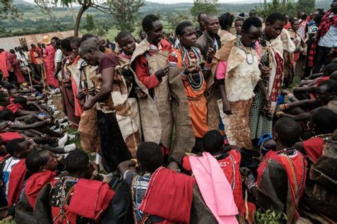 las impactantes imágenes del rito de paso de los masái en kenia el espectador