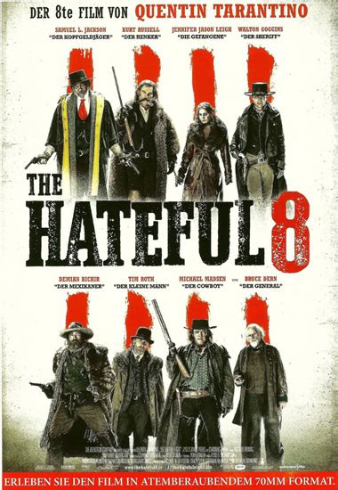 The Hateful Eight 7omm Road Show Gala Premiere In Berlin Tuesday 26 January 2016