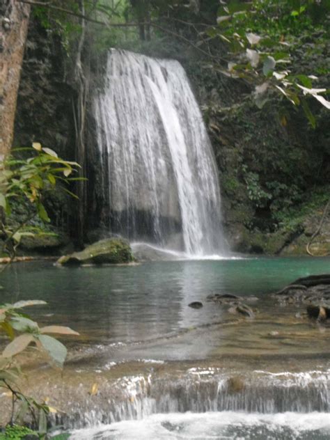 The 7 Tiered Waterfall Erawan National Park Thailand Paths Unwritten