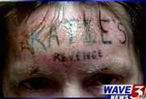 Officials Investigating After 10 Year Olds Killer Gets Prison Tattoo On Forehead Katies Revenge