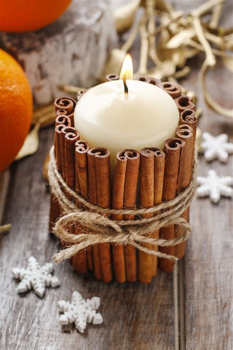 A friend in need is a friend indeed. Easy 2 Step DIY Cinnamon Stick Candle Gift Tutorial