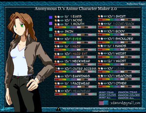 Anime Character Maker Download