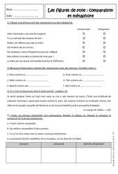 Exercice Figures de styles  5ème  Pass Education