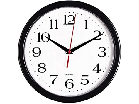 Bernhard Products Wall Clock Silent Non Ticking