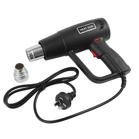 Buy Heat Air Gun 2000w Electric Hot Air Heat Gun Black Mydeal