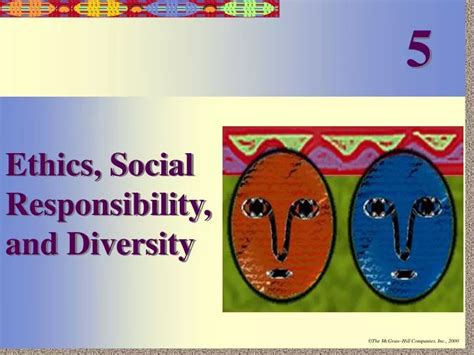 Ppt Ethics Social Responsibility And Diversity Powerpoint