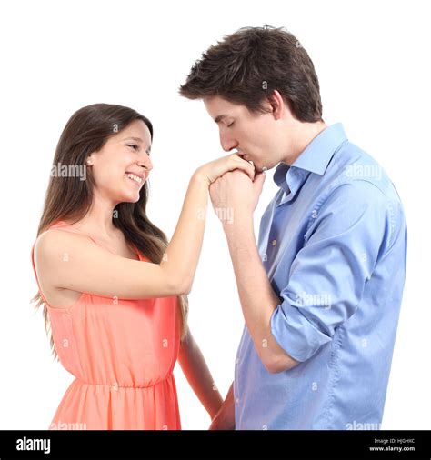 Hand Kiss Passion Romance Love In Love Fell In Love Kissing Zeal Stock Photo Alamy