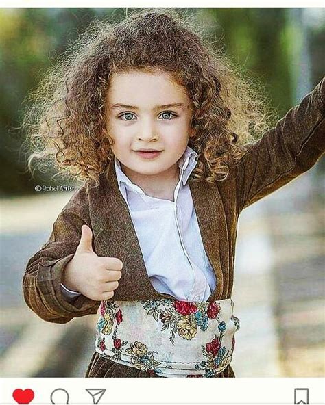 عکس زیباترین دختر بچه کرد کامل مولیزی