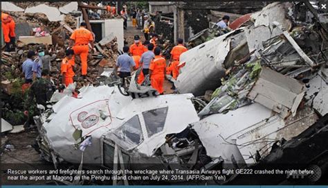 48 Dead 10 Injured In Taiwan Plane Crash Transasia Airways Borneo
