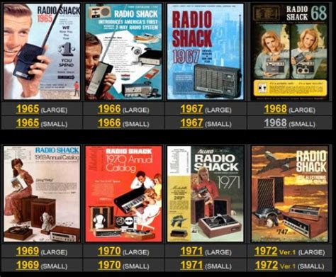 View 65 Years Of Radioshack Catalogs Online Instant Fundas