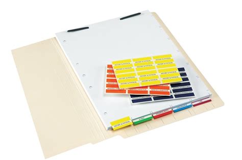 Tabbies 52100 Patient Chart Index Tabs And Divider Sheets
