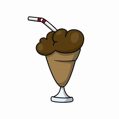 Milkshake Chocolate Vector Illustrations Clip Illustration Cartoon