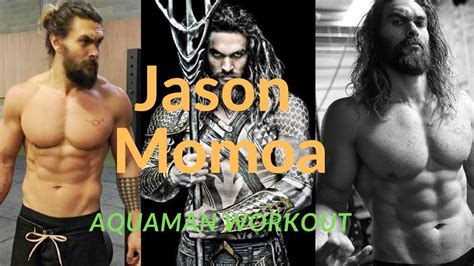 Jason Momoa 🧜‍♂️ Aquaman Workout Fitness Training Routine Youtube