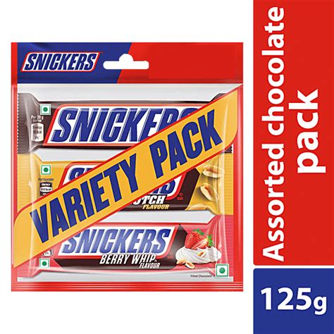 Buy Snickers Peanut Assorted Chocolate Bars Variety Pack Online At Best