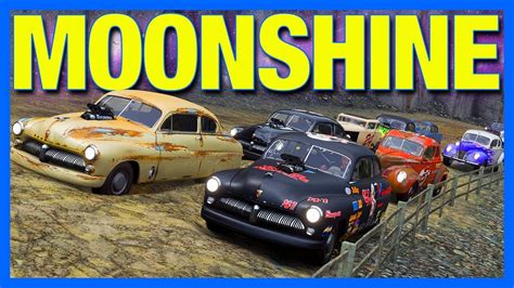 Forza Horizon 4 Online Moonshine Runners Fh4 Nascar Youtube