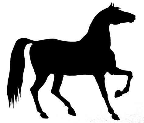 Horse Stencils Clipart Best