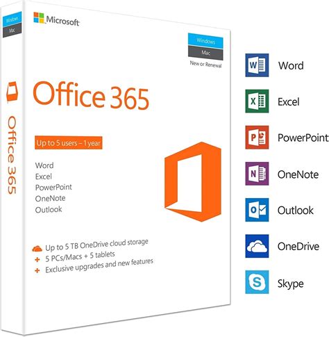 Office 365 Pro Plus 5 Dispositivos Licencia Anual Cuenta