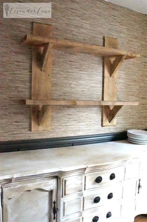 They feature natural finishes and sturdy constructions, lending a casual, rustic vibe to your space. DIY Rustic Floating Shelves - Seeking Lavender Lane