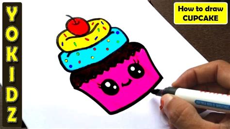 comment dessiner des cupcakes dessiner cupcake facile dessinez un cupcake mignon
