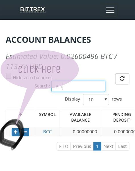 This increases security and ensures that no digital cash will be stolen or lost. Create bitcoin cash wallet address in Bittrex