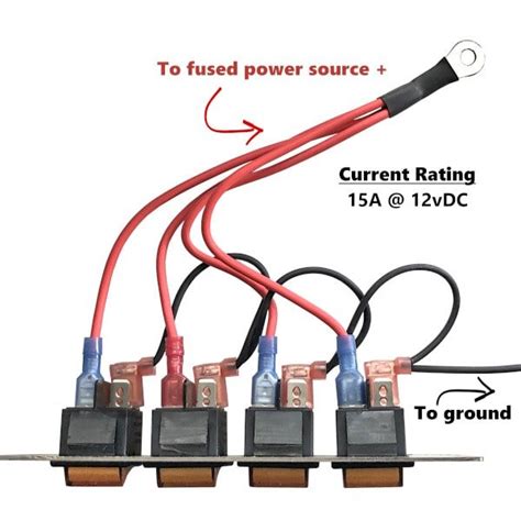 Wiring Diagram For Rocker Switch Panel Wiring Diagram And Schematics