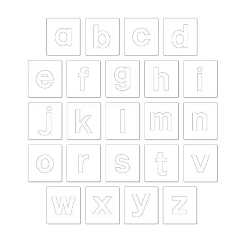 Lowercase Serif Block Lettering Font Alphabet Block Serif Letter Svg Images