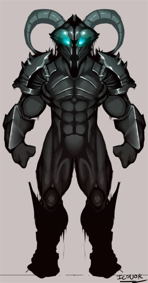 Demon Armor Concept By Iconor On Deviantart