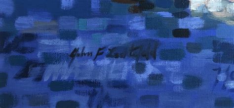 John Lochtefeld John Lochtefeld Oil On Canvas Reflections The