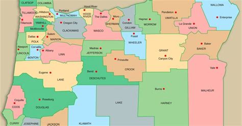 * populations of oregon cities alphabetical listing. Largest Cities & Seats of Every Oregon County