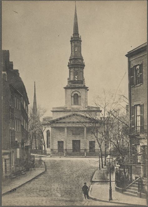 Boston Massachusetts New South Church Church Green Built 1814