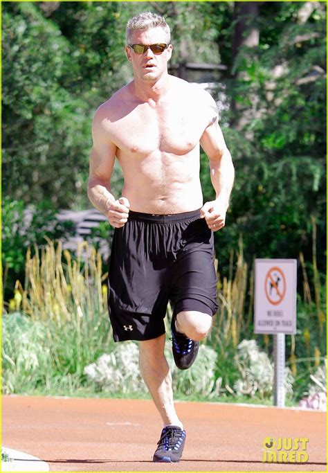 Eric Dane Shirtless Workout At Coldwater Canyon Park Photo 2895362