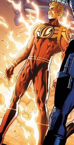 Jim Hammond Earth 616 Human Torch Marvel Comic Character Marvel