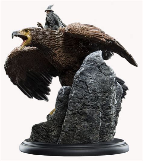 The Lord Of The Rings Mini Statue Gandalf The Grey On Gwaihir Sugo