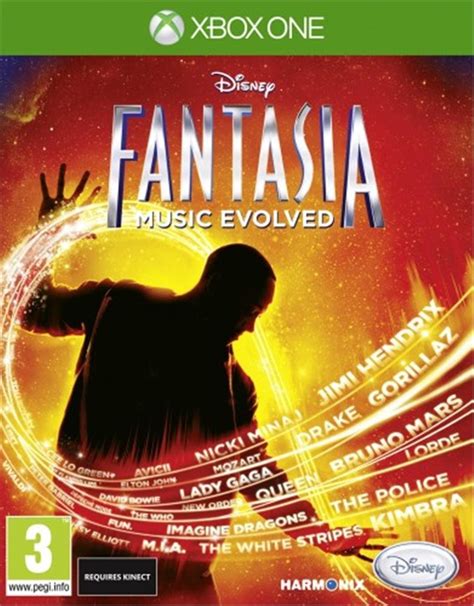 Xbox One Kinect Disney Fantasia Music Evolved Nová Konzoleahrycz