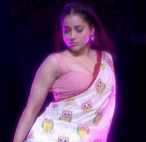 Telugu Anchor Bitch Rashmi Gautam Hot Boobs Popping Out And Milf Indraja Sexy Low Hip