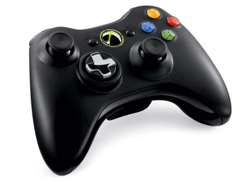 Official Xbox 360 Wireless Controller With Transforming D Pad Black
