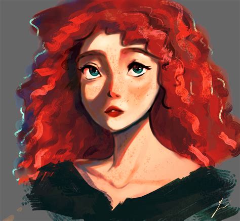 artstation merida fanart