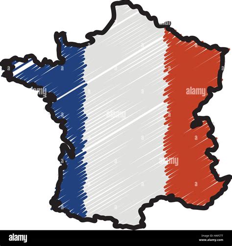 France Map Silhouette Stock Vector Image And Art Alamy