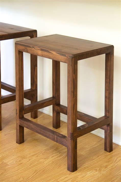Diy 2x4 Bar Stool Plans Bar Stools Made From 2 X 4 And 2 X 6 For Seat