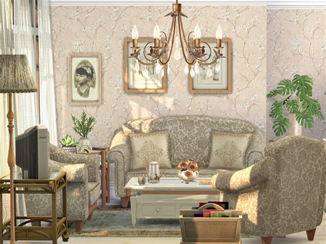 The Sims Resource Vintage Living And Dining Room Cc Needed