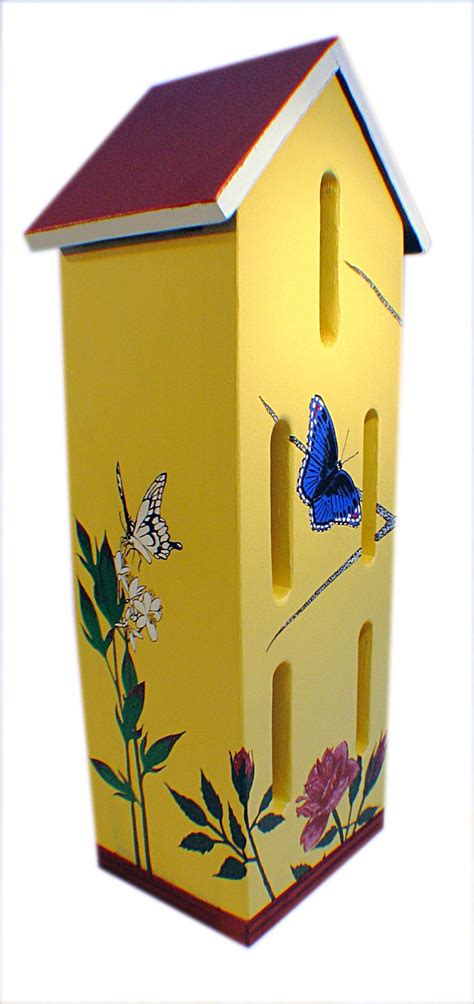 If you want to attract butterflies to your beautiful garden, you should consider building a wooden house for them. Butterfly House Plans - WoodWorking Projects & Plans