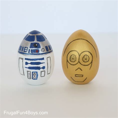 How To Make Star Wars Painted Easter Eggs Frugal Fun For Boys And Girls