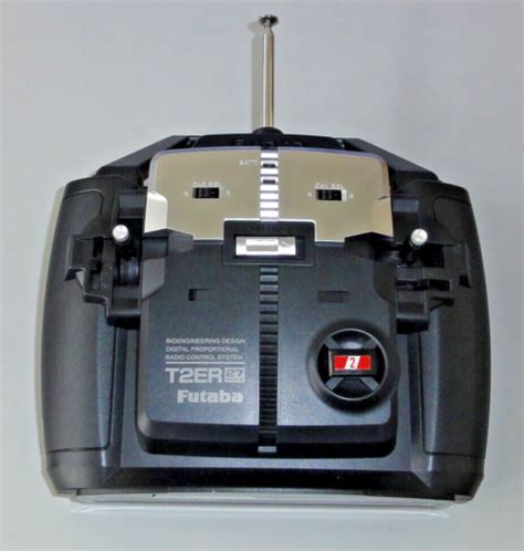 Futaba T2er Attack 27 Mhz 2 Channel Radio Control System Transmitter Ebay