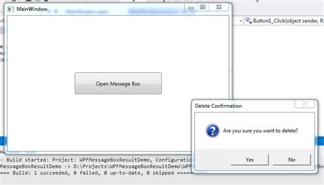 Using MessageBox Class In WPF Application CSharpCode Org