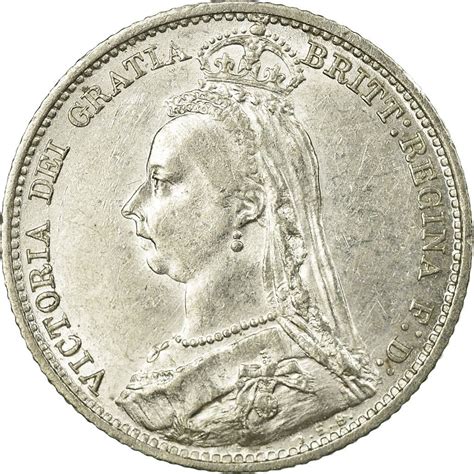 Sixpence 1891 Coin From United Kingdom Online Coin Club